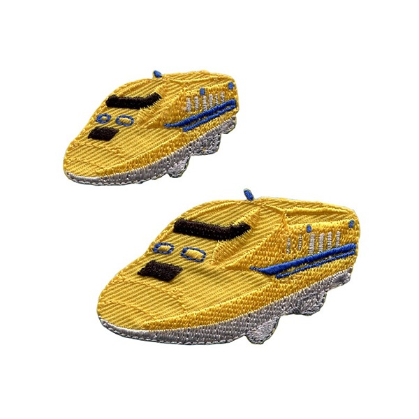 可愛い ワッペン アップリケ レトロ ザリガニ ロボット ロケット 電車 船 可愛い ワッペン アップリケ レトロ ザリガニ ロボット ロケット