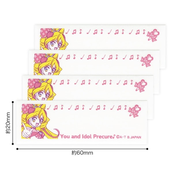 ワッペン 『キミとアイドルプリキュア まいネーム BAN146』 PIONEER