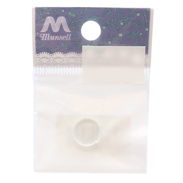 ステンドグラス材料 『カバーガラス 直径1.2cm クリアー MO-C12 90121