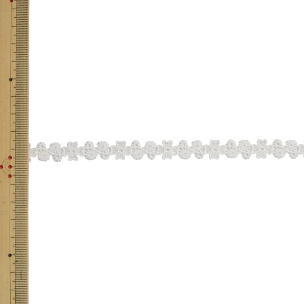 数量5から】 レースリボンテープ 『ケミカルレース 61448K 00番色