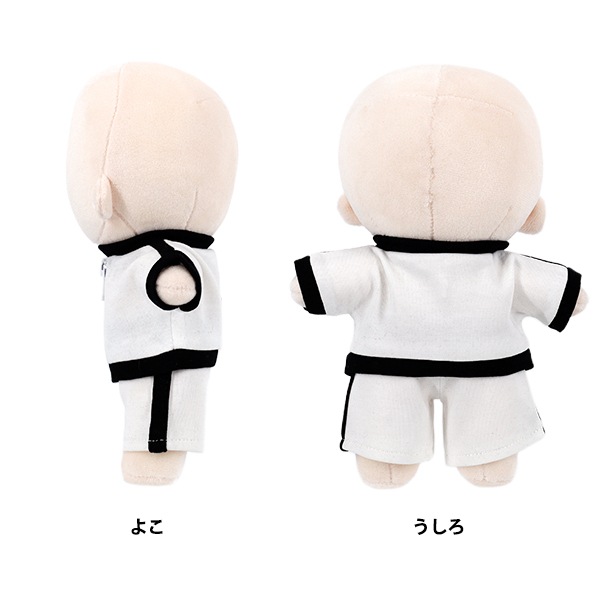 それいゆ　ぬい服　BIG様用 ぬいぐるみ衣装 『mpa ジャージセット Lサイズ ホワイト MPA-104C-L