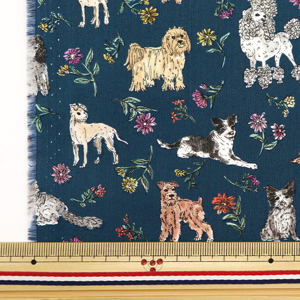 minami生地見本　リバティ　アニマル♡ リバティ・オーダー用布見本【ヴォイジー】 | Amanda Mandy