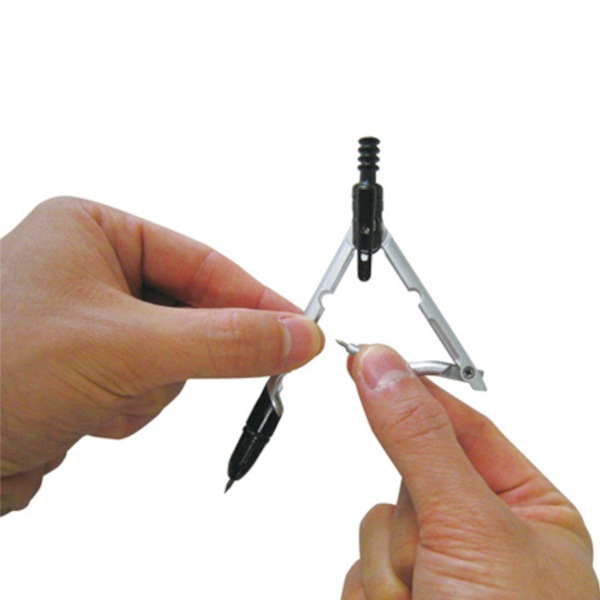 文房具 『シンパス コンパス シルバー SP100SV』 KUTSUWA クツワ