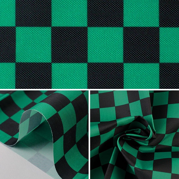 生地 『抗菌・防臭加工 ポリエステルプリント カットクロス 市松模様
