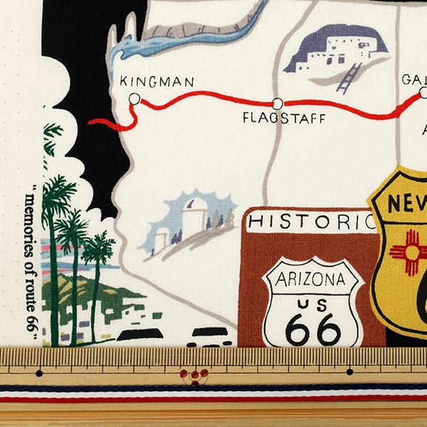 数量5から】 生地 『USAコットン シーチング ALEXANDER HENRY memories