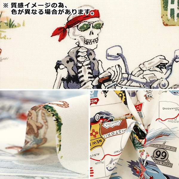 数量5から】 生地 『USAコットン シーチング ALEXANDER HENRY memories