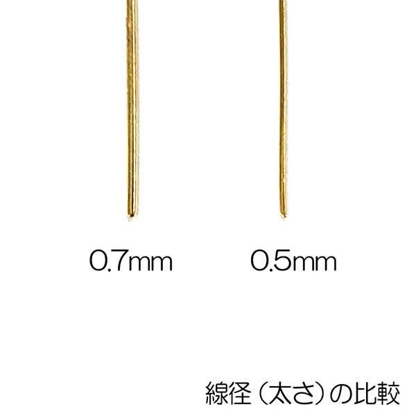 手芸金具 『9ピン0.5x30mm 金色』 ビーズ,金具・留め具| ホビー材料の