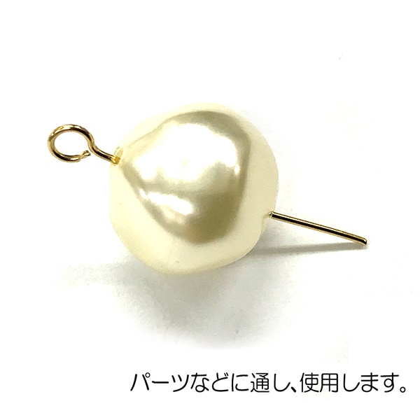 手芸金具 『9ピン0.5x30mm 金色』 ビーズ,金具・留め具| ホビー材料の