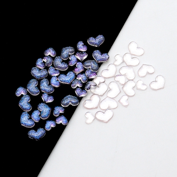 レジン材料 『シャカシャカパーツ ハート ピンク RS-792』 ERUBERU