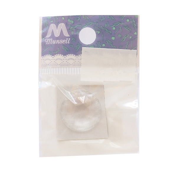 ステンドグラス素材 『カットジュエル 直径2cm クリア RFJ-20 CL 20220