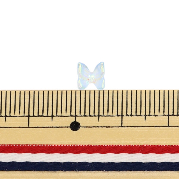 レジンセール】 レジン材料 『ビジュクレール 蝶々パーツ 水色 10個