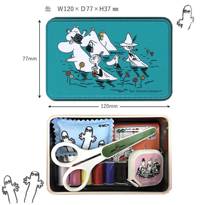 ソーイングセット 裁縫セット 『ムーミン (MOOMIN) ソーイング