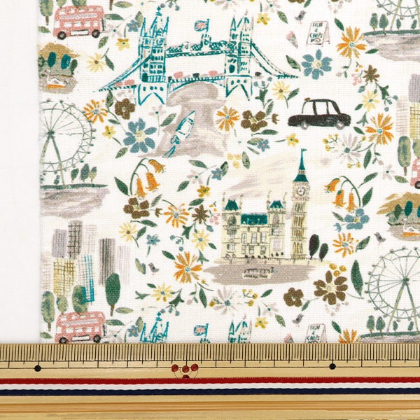 数量5から】 生地 『リバティ・ファブリックス 11号帆布 プライド