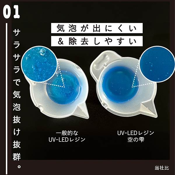レジン液 『UV-LEDレジン 空の雫 ハードタイプ 100g 403431
