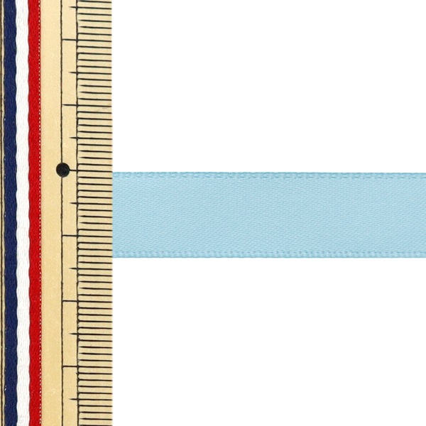 リボン 『1反売り 両面サテンリボン 約13mm幅×10m巻 ブルー系』 服飾