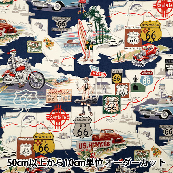 数量5から】 生地 『USAコットン シーチング ALEXANDER HENRY memories