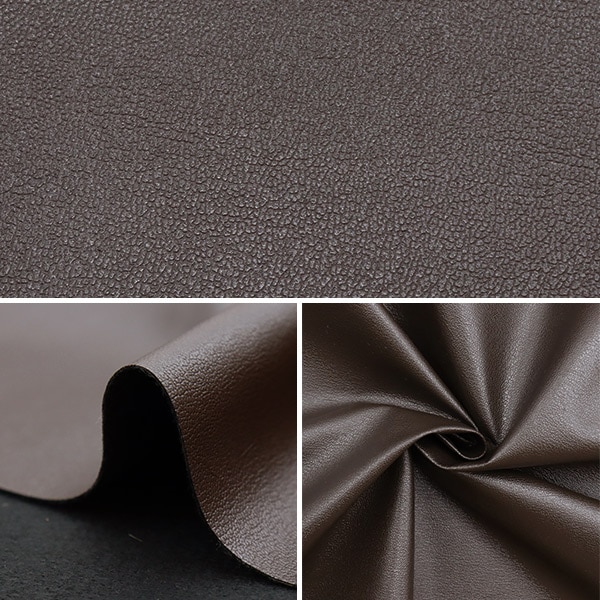 ❗️ぶりぶりざえもん様♦️　A ピラーパネル　Wステッチ入りレザー調生地 数量5から】 生地 『サニーレザー ビターブラウン 43042-48』 工芸