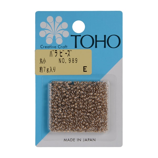 ビーズ 『バラビーズ 丸大 No.989』 TOHO BEADS トーホービーズ ビーズ