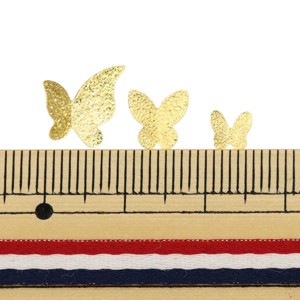 レジンセール】 レジン材料 『ビジュクレール 蝶々メタルパーツ