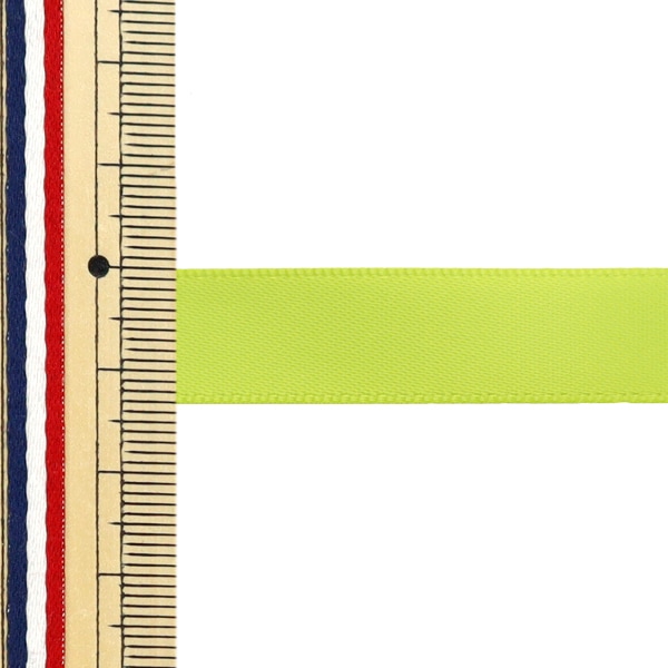 リボン 『1反売り 両面サテンリボン 約13mm幅×10m巻 ライトグリーン系