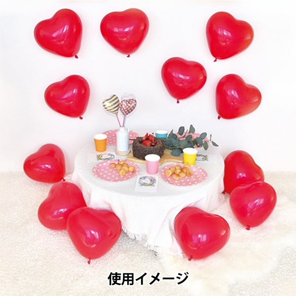 玩具 『推しいろハートバルーン レッド KIS26108』 生活雑貨,玩具
