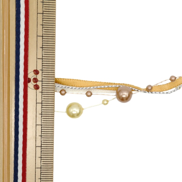 数量5から】 リボン 『リボンカーリングパール 1cm幅 4番色 2104-04