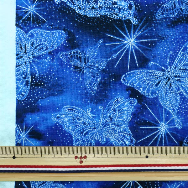 数量5から】 生地 『USAコットン スパークリング・フェアリー