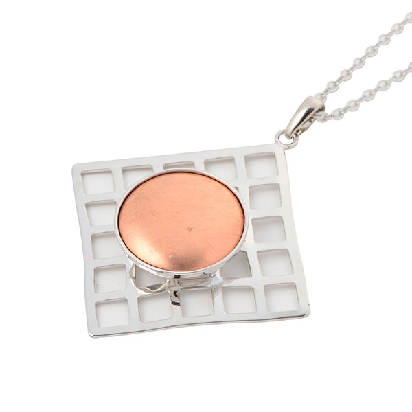 七宝用金具 『ペンダント 網目 OP-528』 工芸,ステンドグラス・七宝