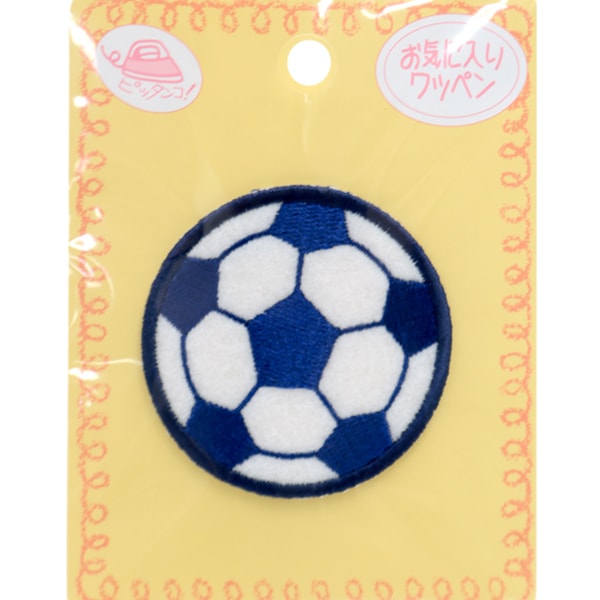 ワッペン 『キッズワッペン サッカーB KWP-28』 雑貨,ワッペン
