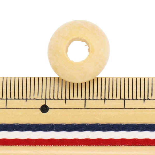 アクセサリー素材 『ウッドビーズ ラウンド 16mm ナチュラル 12個入