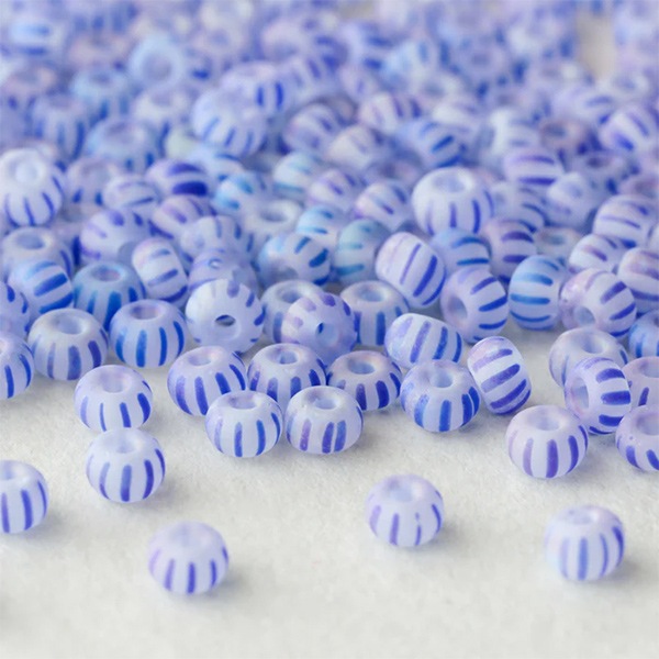 ビーズ 『ストライプビーズ 4mm #5014 7g H4707』 MIYUKI ミユキ