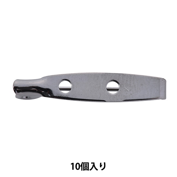 七宝用金具 『貼り付け用ブローチ 黒 10個入り OPA-476』 工芸