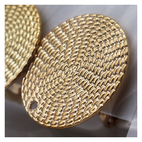 手芸金具 『デザインイヤリング ニッケルフリー S 271/0401』 ビーズ