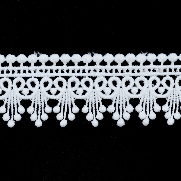 JESURUM ホワイト レース 数量5から】 レース 『レース ホワイト 約3.3cm幅 ISY-6-21-16』 服飾