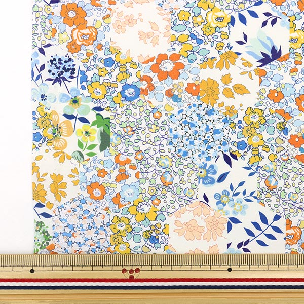 リブタンキニ　去年購入　新品 LIBERTY. リバティプリント 生地 ナイロン リサイクル リップス