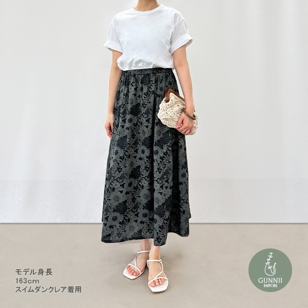 スカート 『サイドプリーツスカート リバティ・ファブリックス