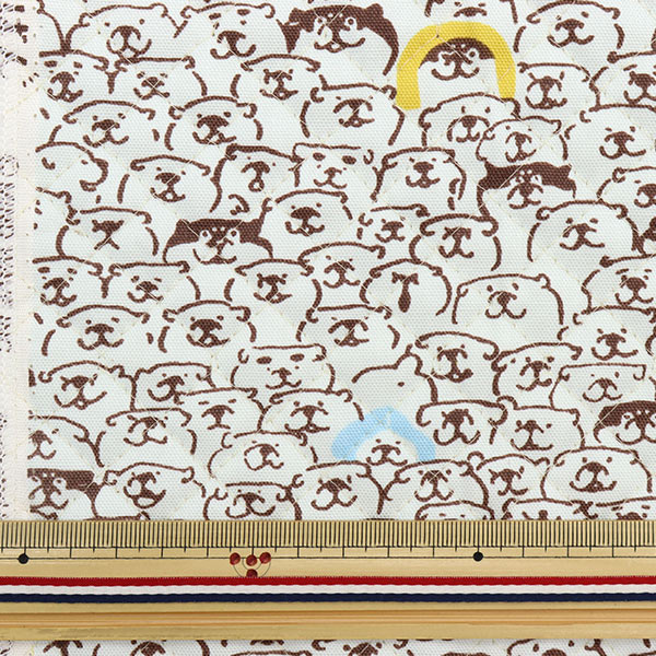 生地 『オックスキルト カットクロス 約105cm×50cm しばんばん むち