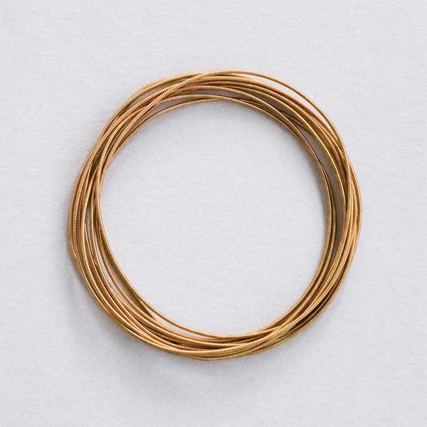 手芸パーツ 『モール 1mm幅 2m分 ライトブラウン HC168//7』 MIYUKI