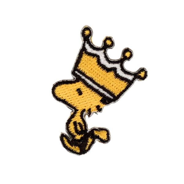 ワッペン 『スヌーピー 刺しゅうシールワッペン 王冠 8616』 misasa