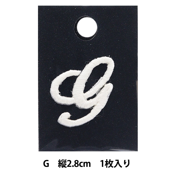 ワッペン 『花文字ワッペン G E81』 PIONEER パイオニア 雑貨,ワッペン
