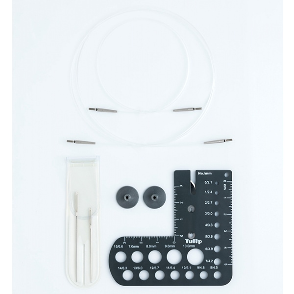 編み針 『キャリーシー 切り替え式竹輪針セット 細サイズ TCC-13