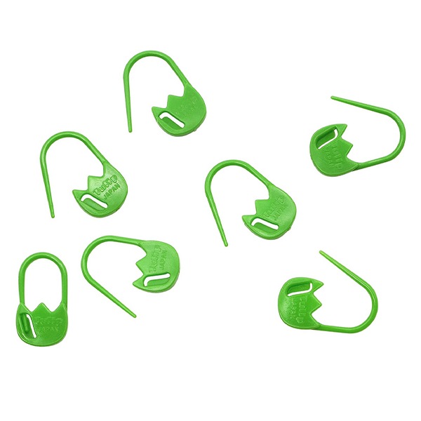 編み物用品 『段かぞえマーカー 小 チューリップ グリーン AC-082