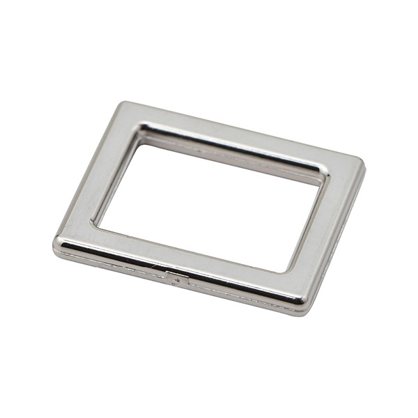 手芸パーツ 『角カン 内径1.5cm ニッケル KP9337N』 服飾,ボタン