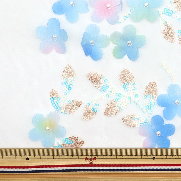 DIANA パープル/フラワーシシュウチュール Cotton Candy Flower - the biggest in the world / 綿菓子