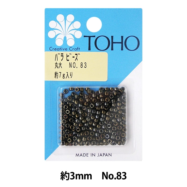 ビーズ 『バラビーズ 丸大 No.83』 TOHO BEADS トーホービーズ ビーズ