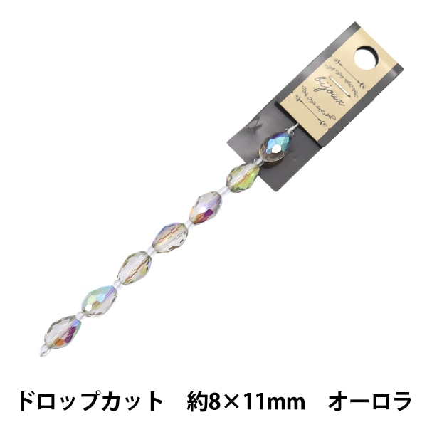 ビーズ 『アスフォークリスタル701 クリスタルAB 20mm』 ビーズ,パック