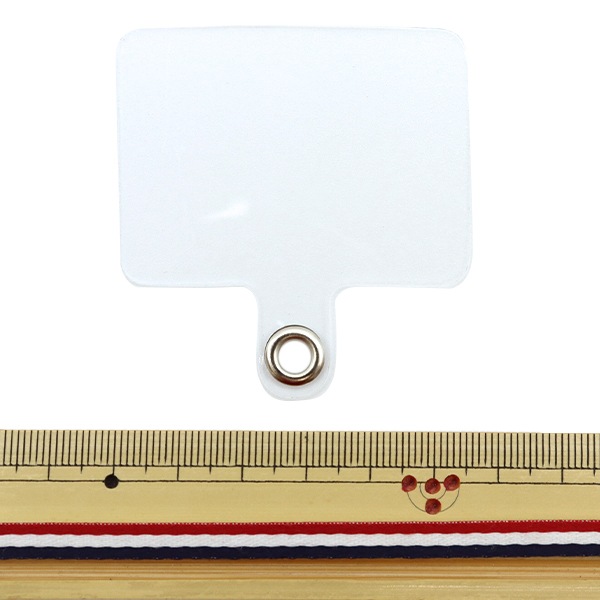 手芸材料 『ストラップホルダー クリア ZA0491』 ビーズ,ビーズ金具