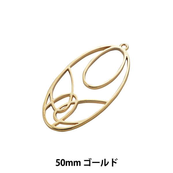 レジン材料 『リングパーツ スクエア ゴールド RCH-121』 ビーズ