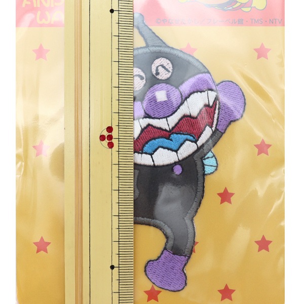 ワッペン 『ばいきんまん BIGワッペン ANX004』 雑貨,ワッペン
