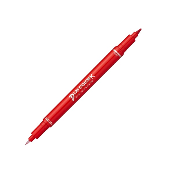 マーカーペン 『プレイカラーK 水性 単色 あか WS-PK25』 Tombow